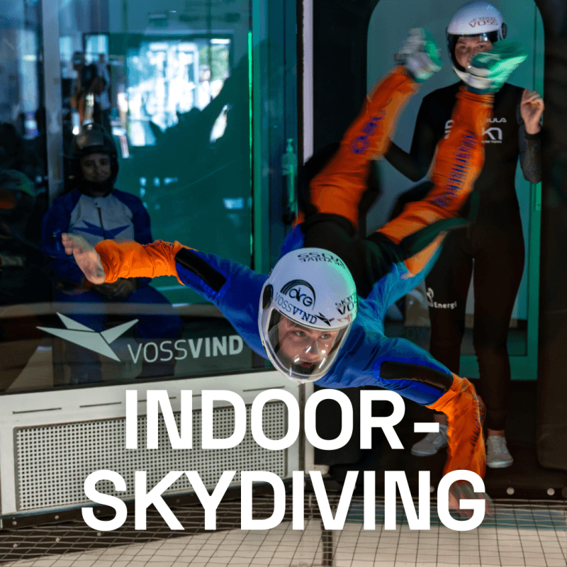 Indoor skydiving
