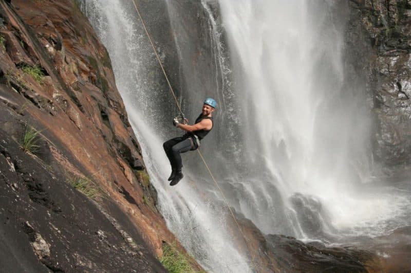Waterfall Rappelling