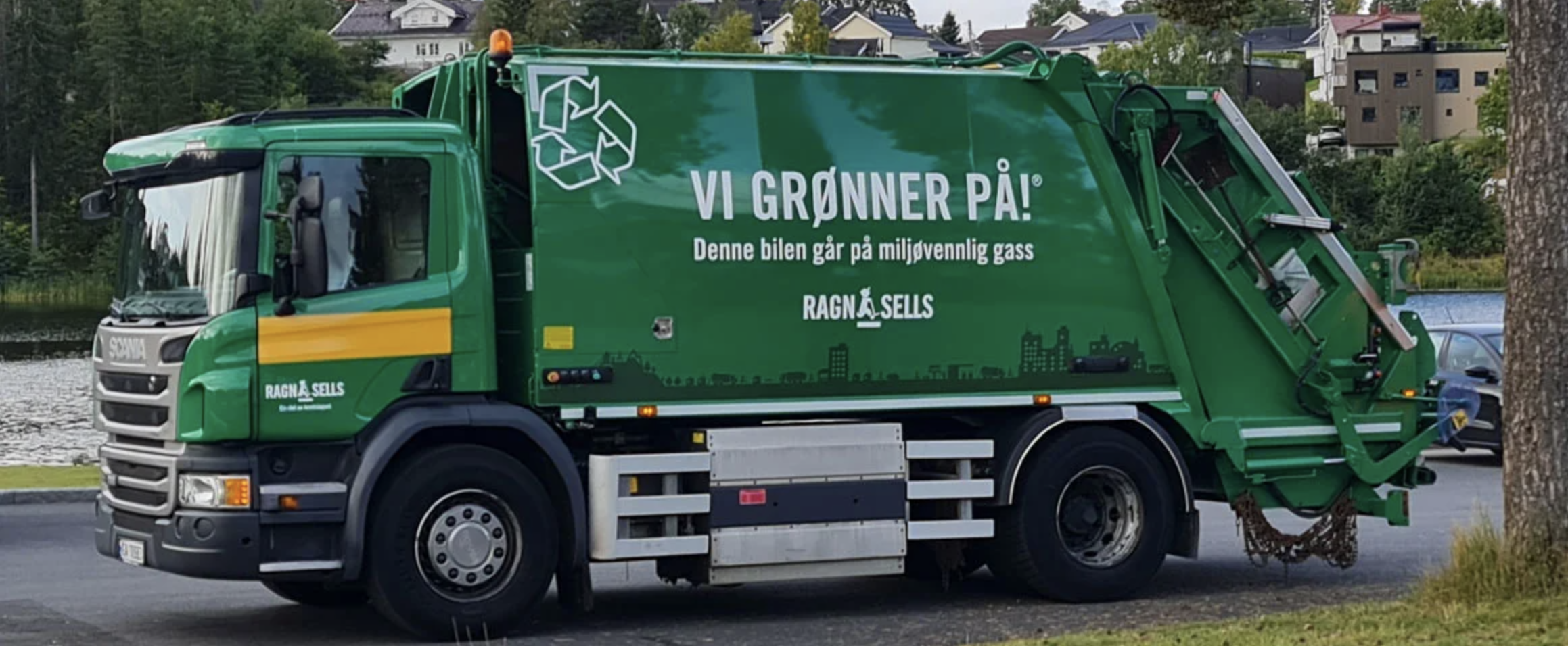 Ragn Sells garbage truck